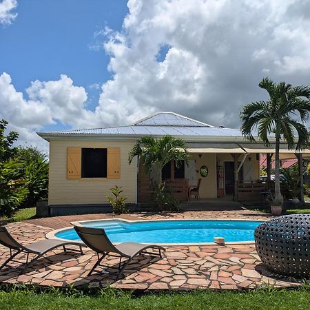 Lamentin Charmante Villa Creole Climatisee, Jardin Tropical Et Piscine Prives מראה חיצוני תמונה