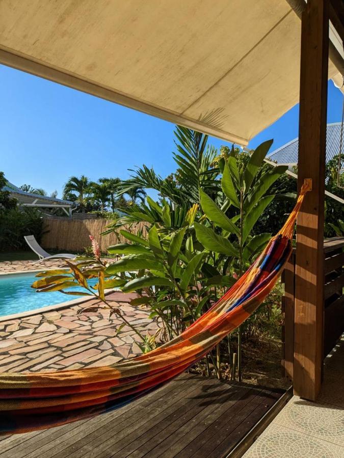 Lamentin Charmante Villa Creole Climatisee, Jardin Tropical Et Piscine Prives מראה חיצוני תמונה